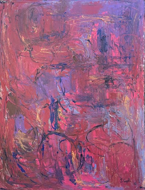 Acrylic on canvas, 120×100cm, Gagliardi Gallery catalogue no. 753