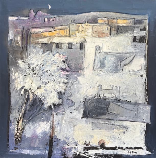 Acrylic on canvas, 68×68cm, Gagliardi Gallery catalogue no. 763