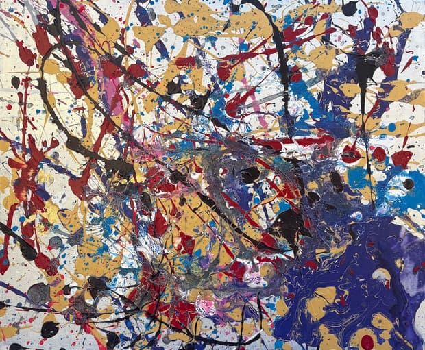 Acrylic on canvas, 92×76cm, Gagliardi Gallery catalogue no. 766