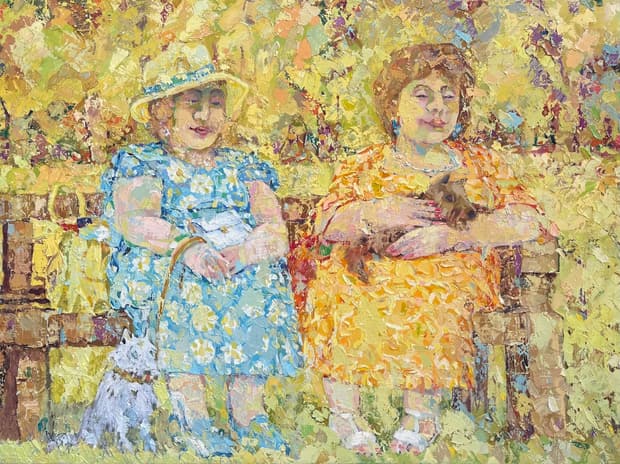 Oil on canvas, 102×77cm, Gagliardi Gallery catalogue no. 771