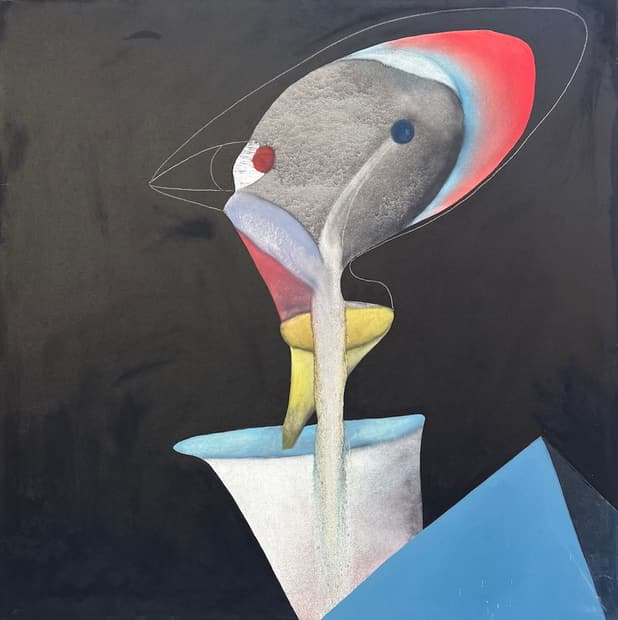 Oil on canvas, 100×100cm, Gagliardi Gallery catalogue no. 803