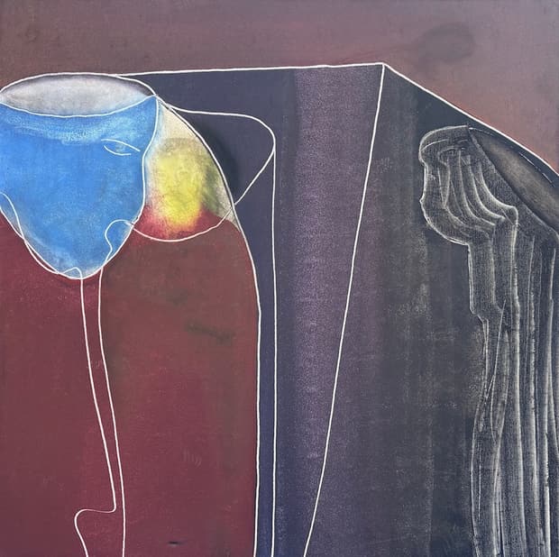 Oil on canvas, 100×100cm, Gagliardi Gallery catalogue no. 820