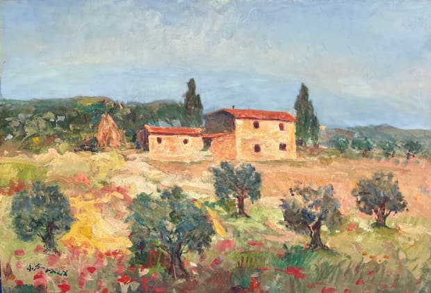 Oil on board, 102×77cm, Gagliardi Gallery catalogue no. 822