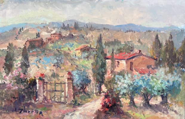 Oil on board, 91×61cm, Gagliardi Gallery catalogue no. 838