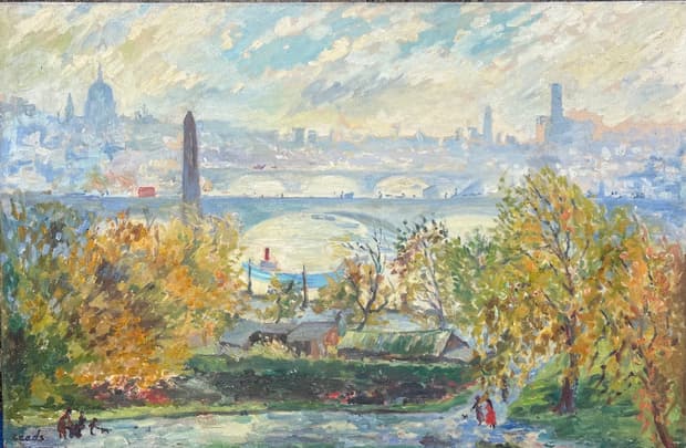 Oil on canvas, 91×62cm, Gagliardi Gallery catalogue no. 840