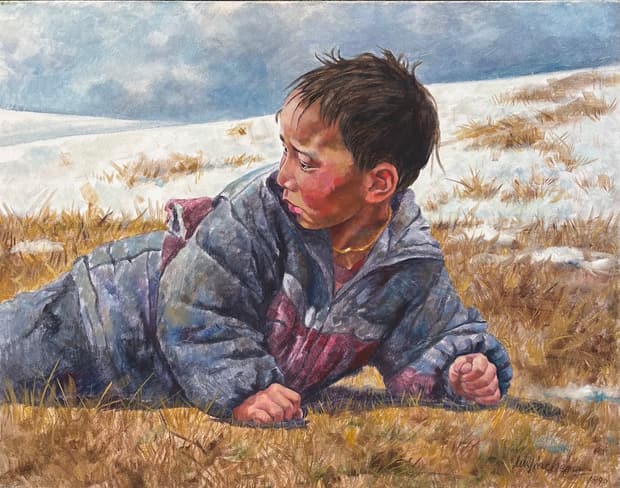 Oil on canvas, 91×62cm, Gagliardi Gallery catalogue no. 841