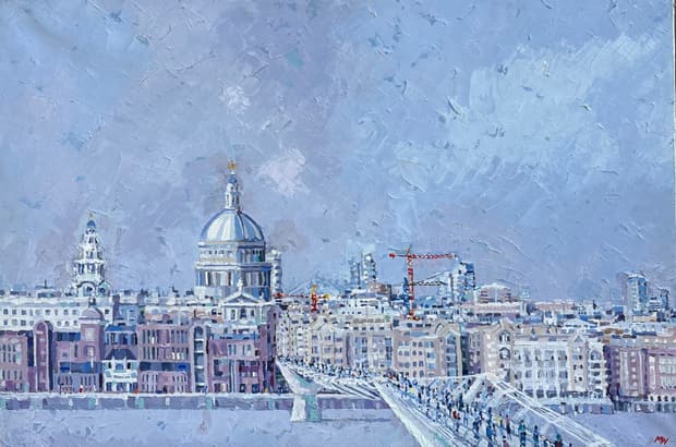 Oil on canvas, 92×62cm, Gagliardi Gallery catalogue no. 850