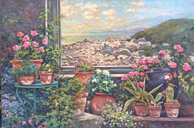 Oil on canvas, 91×62cm, Gagliardi Gallery catalogue no. 859