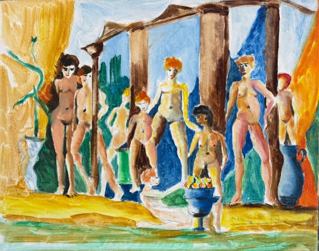 Oil on canvas, 51×42cm, Gagliardi Gallery catalogue no. 891