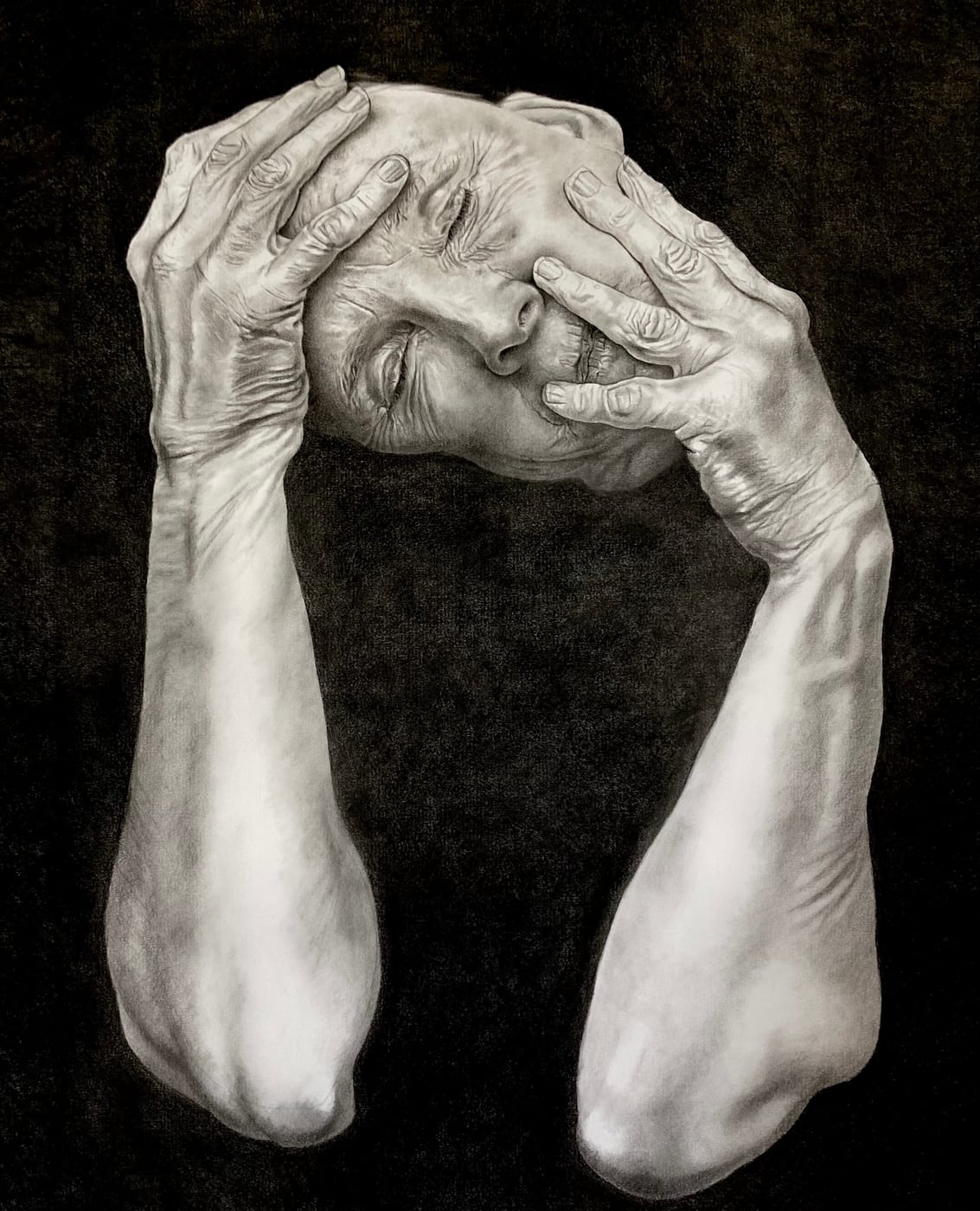 Charcoal, 70×85cm, Gagliardi Gallery catalogue no. 923