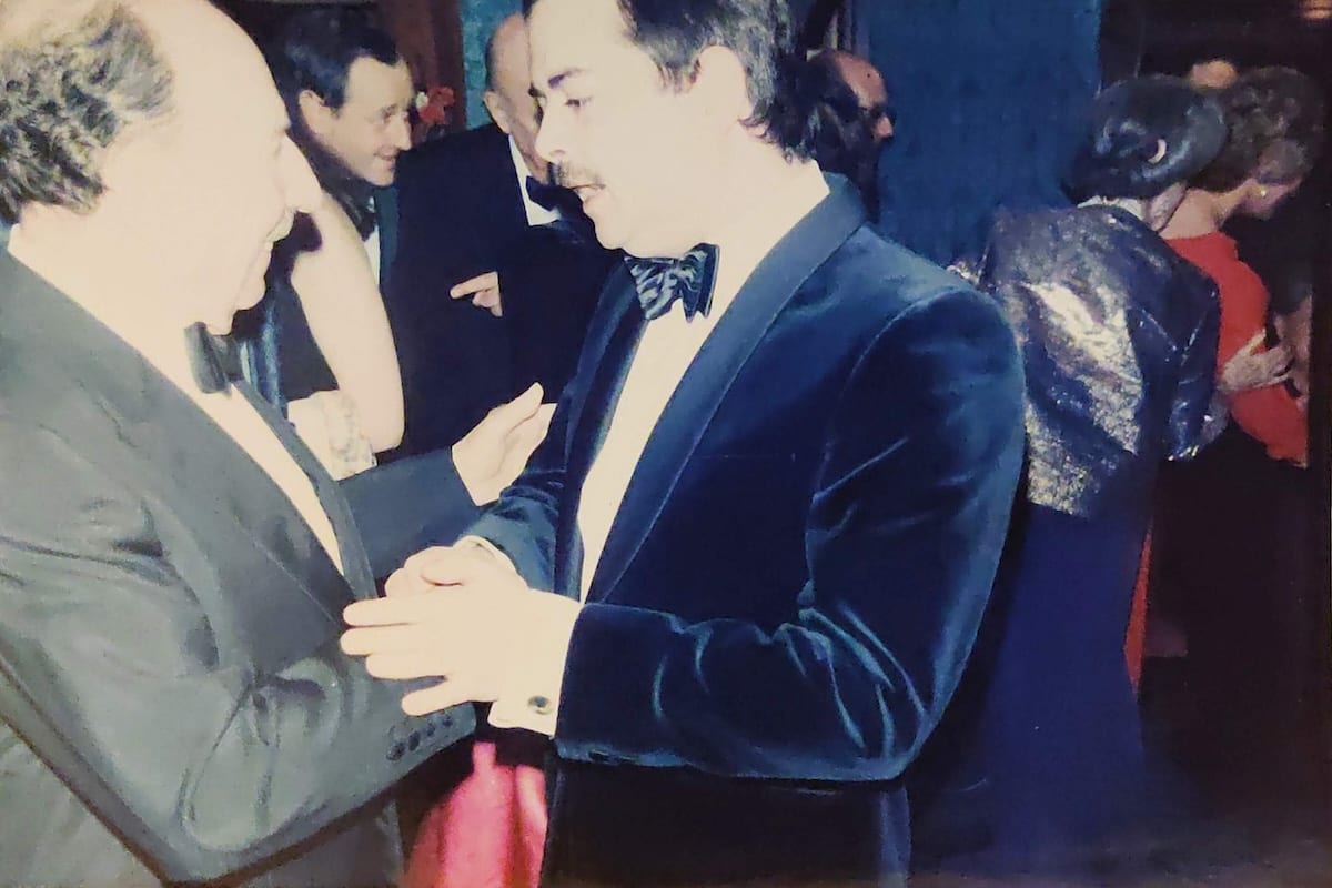 Sir Charles Forte with Roberto Gagliardi